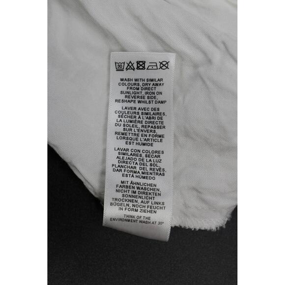 Asos open tie back tank top mini dress womens 6 angelcore romantic coastal - Picture 4 of 6